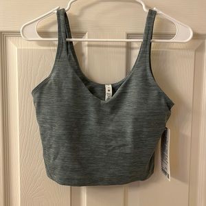 Lululemon Align Tank Heathered Tidewater Teal 10